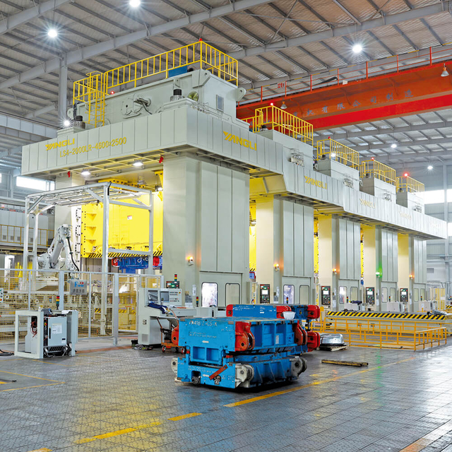 ЧПУ эксцентриковый пресс с многозвенным приводом LS4